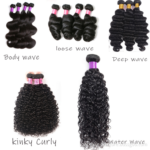 SPARK Raw Indian Virgin Human Hair Extension Cheap Long Straight Cuticle Aligned Human Hair Bundles Natural Hair Products